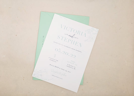 Tori and Stephen: Mint Green Dream